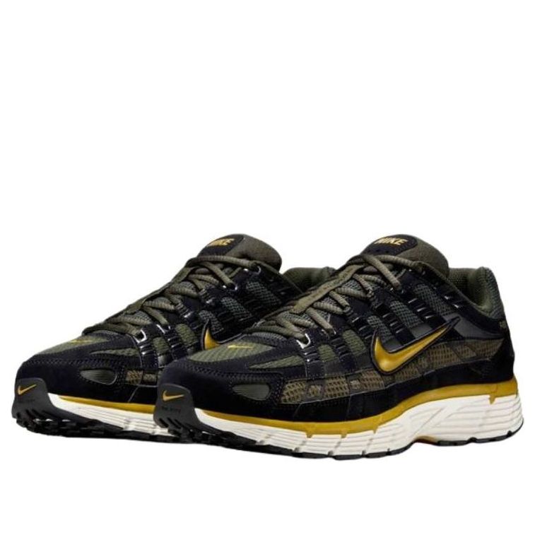 NIKE P-6000 SE BLACK SEQUOIA OCHRE