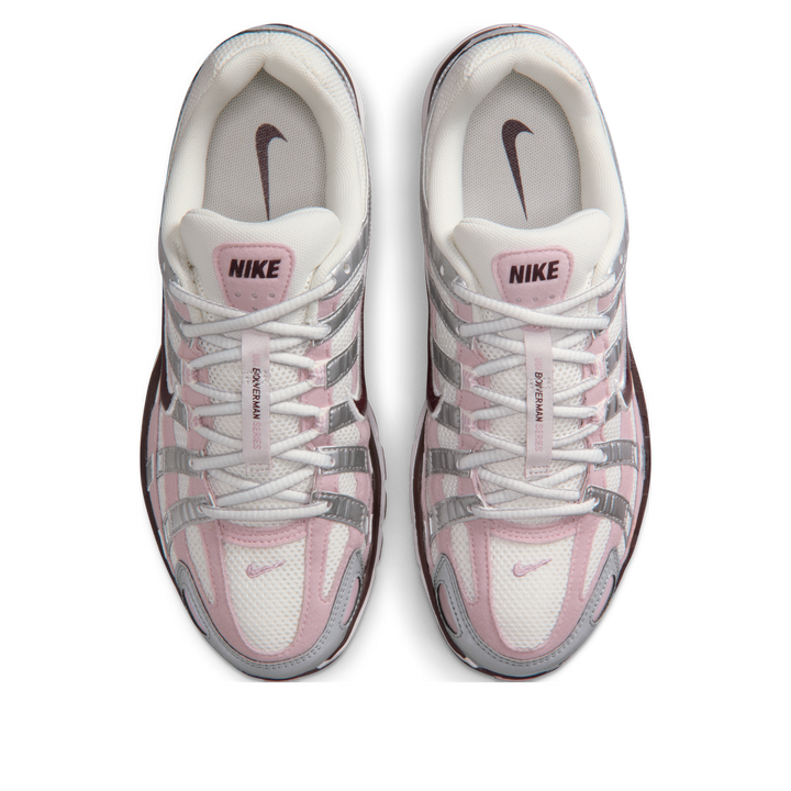 NIKE P-6000 SILVER BURGUNDY PLUM CHALK WOMENS
