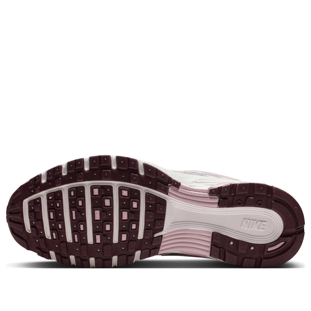 NIKE P-6000 SILVER BURGUNDY PLUM CHALK WOMENS