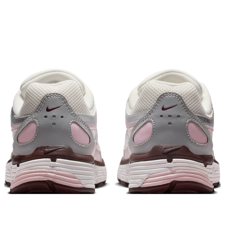 NIKE P-6000 SILVER BURGUNDY PLUM CHALK WOMENS