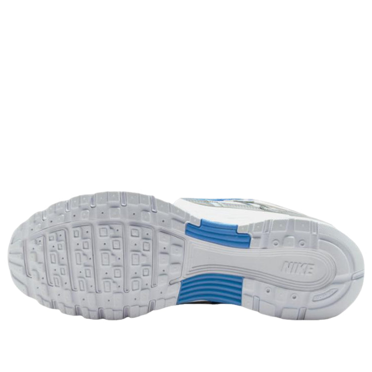 NIKE P-6000 WHITE METALLIC SILVER BLUE