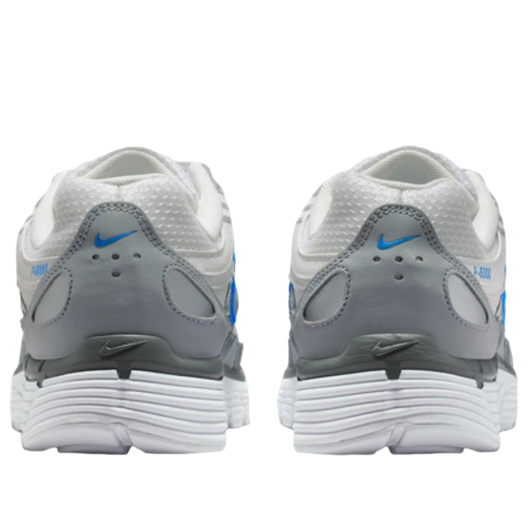 NIKE P-6000 WHITE METALLIC SILVER BLUE