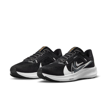 NIKE PEGASUS 40 PREMUM BLACK WHITE GREY WOMENS — Stock