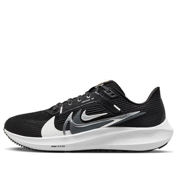 NIKE PEGASUS 40 PREMUM BLACK WHITE GREY WOMENS — Stock