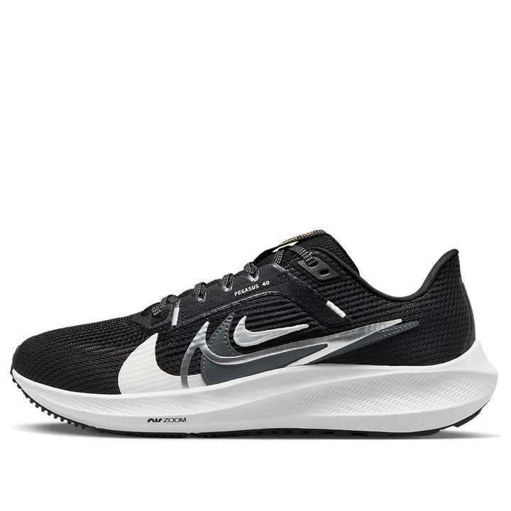 NIKE PEGASUS 40 PREMUM BLACK WHITE GREY WOMENS