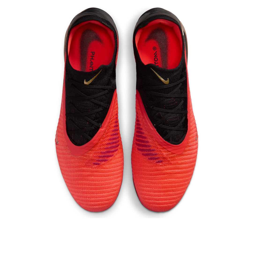 NIKE PHANTOM 6 LOW ELITE FG BRIGHT CRIMSON BLACK