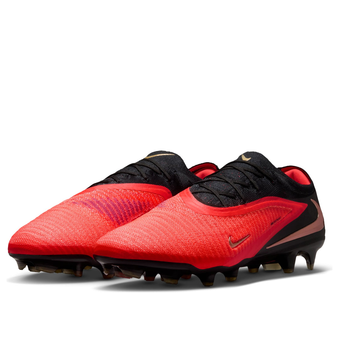 NIKE PHANTOM 6 LOW ELITE FG BRIGHT CRIMSON BLACK