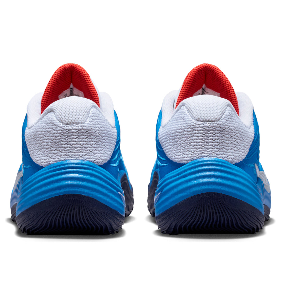 NIKE PRECISION 8 LOW WHITE PHOTO BLUE PICANTE RED