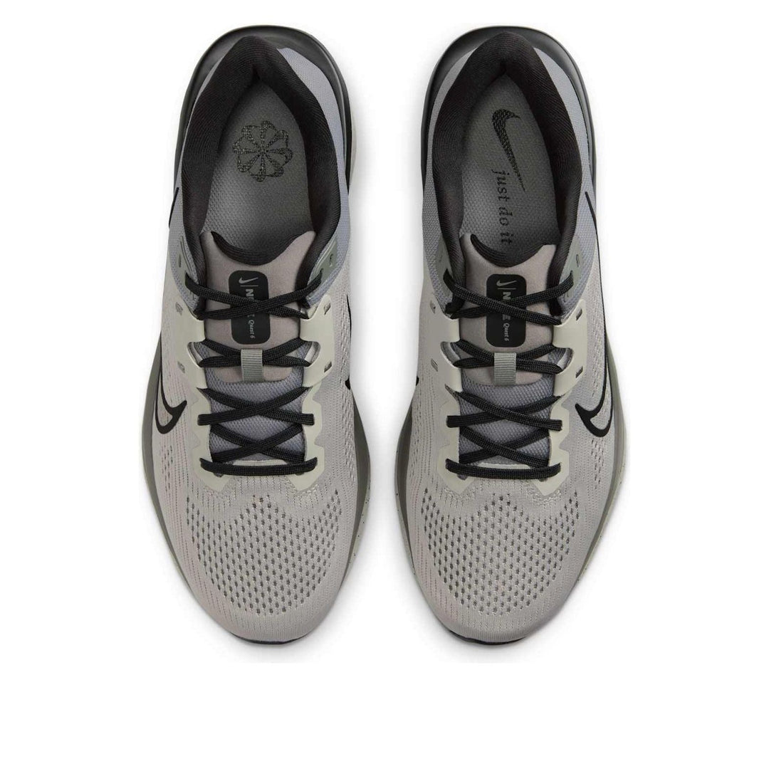 NIKE QUEST 6 LIGHT IRON ORE FLAT PEWTER BLACK