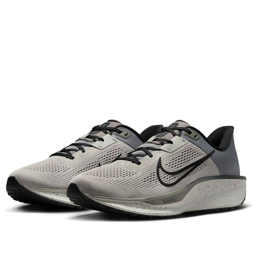 NIKE QUEST 6 LIGHT IRON ORE FLAT PEWTER BLACK