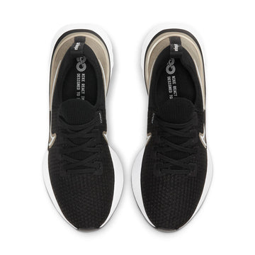 NIKE REACT INFINITY RUN FLYKNIT METALLIC GOLD SILK WOMENS — Stock