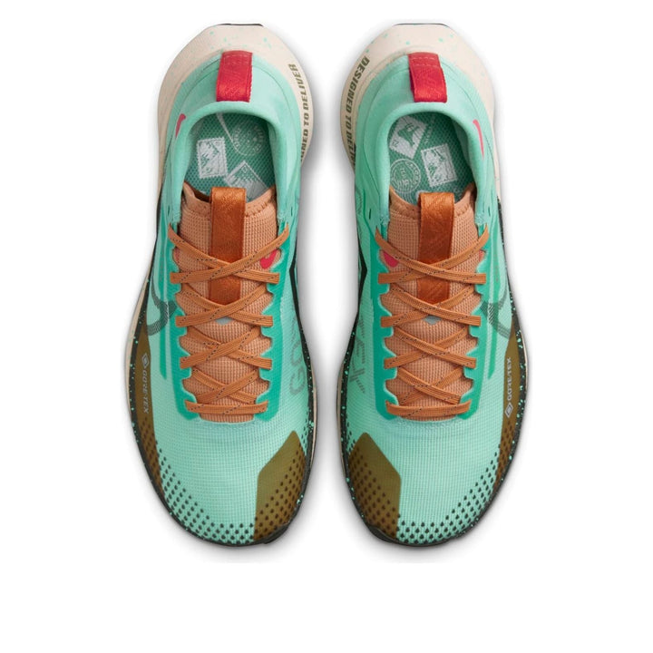 NIKE REACT PEGASUS TRAIL 4 GORE-TEX EMERALD RISE SEQUOIA WOMENS