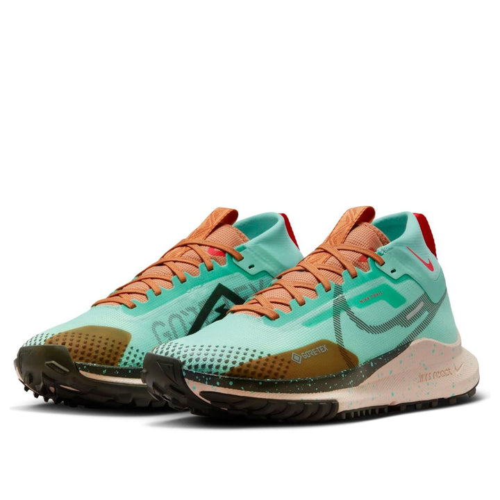 NIKE REACT PEGASUS TRAIL 4 GORE-TEX EMERALD RISE SEQUOIA WOMENS