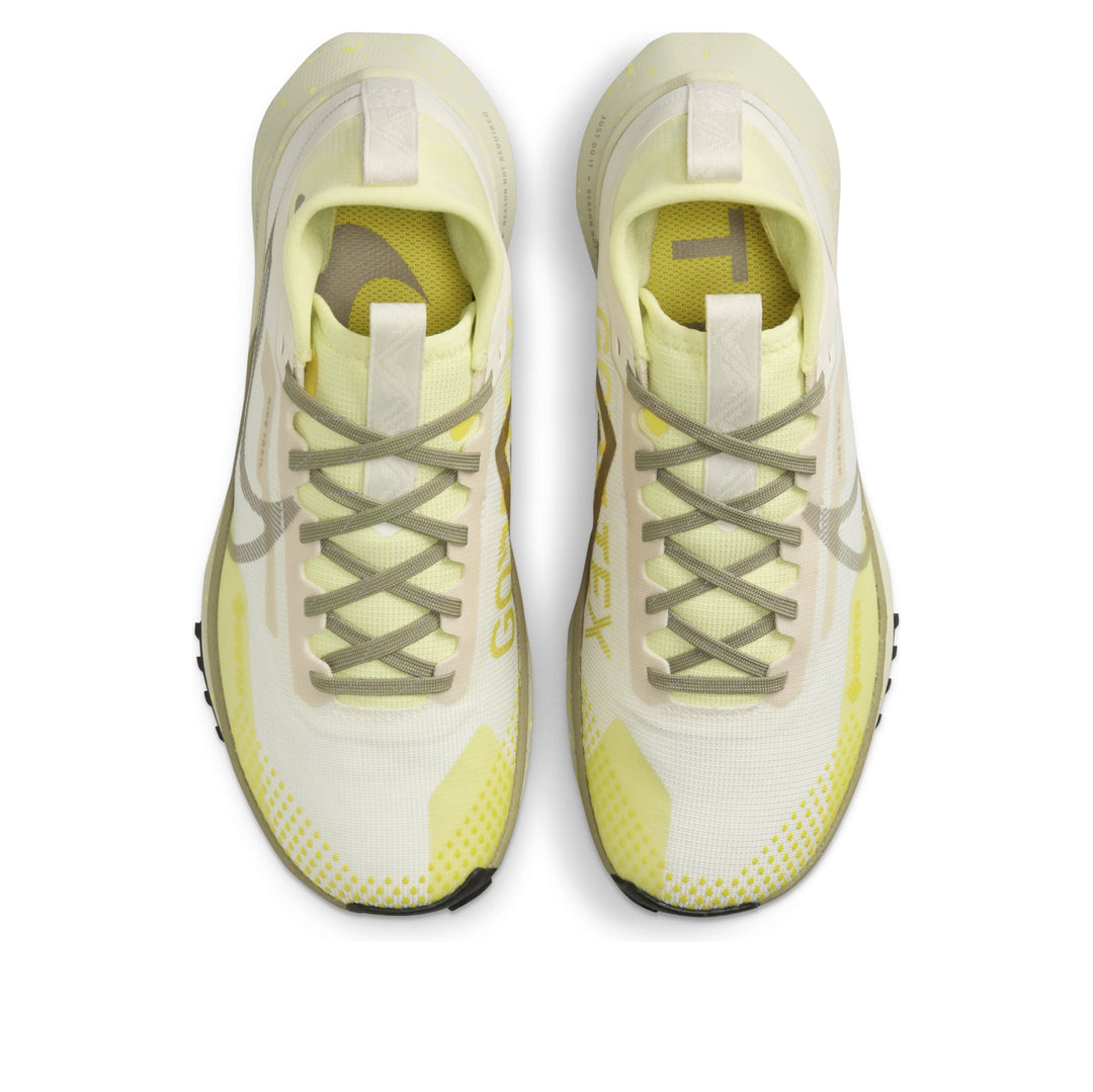 NIKE REACT PEGASUS TRAIL 4 GORE-TEX PALE IVORY NEUTRAL OLIVE WOMENS
