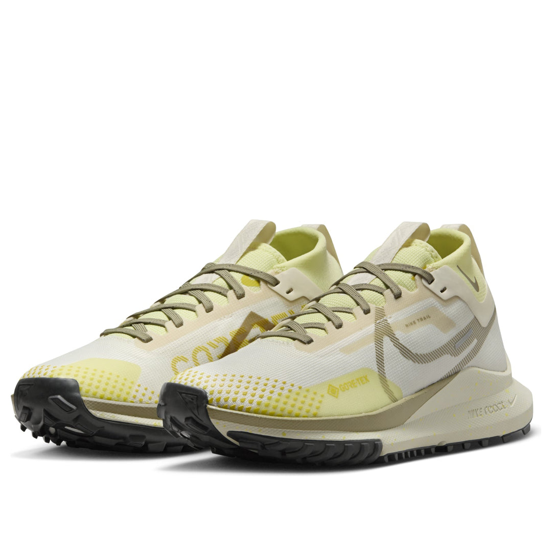NIKE REACT PEGASUS TRAIL 4 GORE-TEX PALE IVORY NEUTRAL OLIVE WOMENS