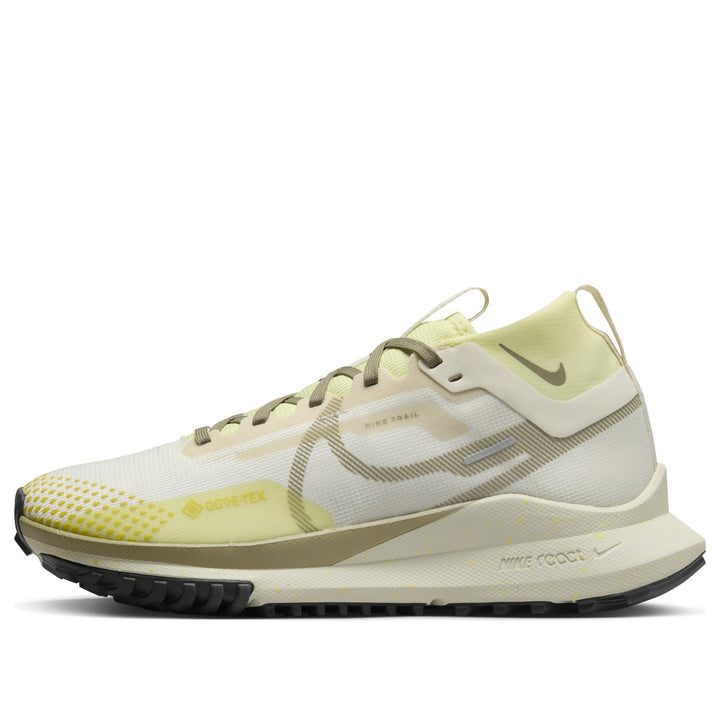 NIKE REACT PEGASUS TRAIL 4 GORE-TEX PALE IVORY NEUTRAL OLIVE WOMENS