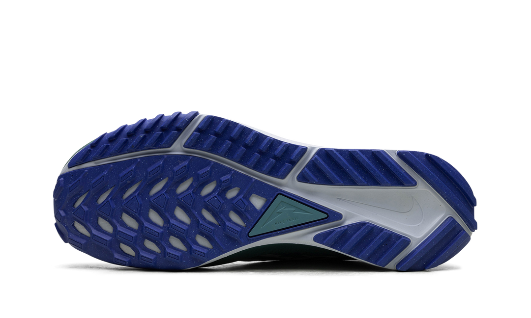 NIKE REACT PEGASUS TRAIL 4 LIGHT SILVER RACER BLUE FOOTBALL GREY MINERAL TEAL