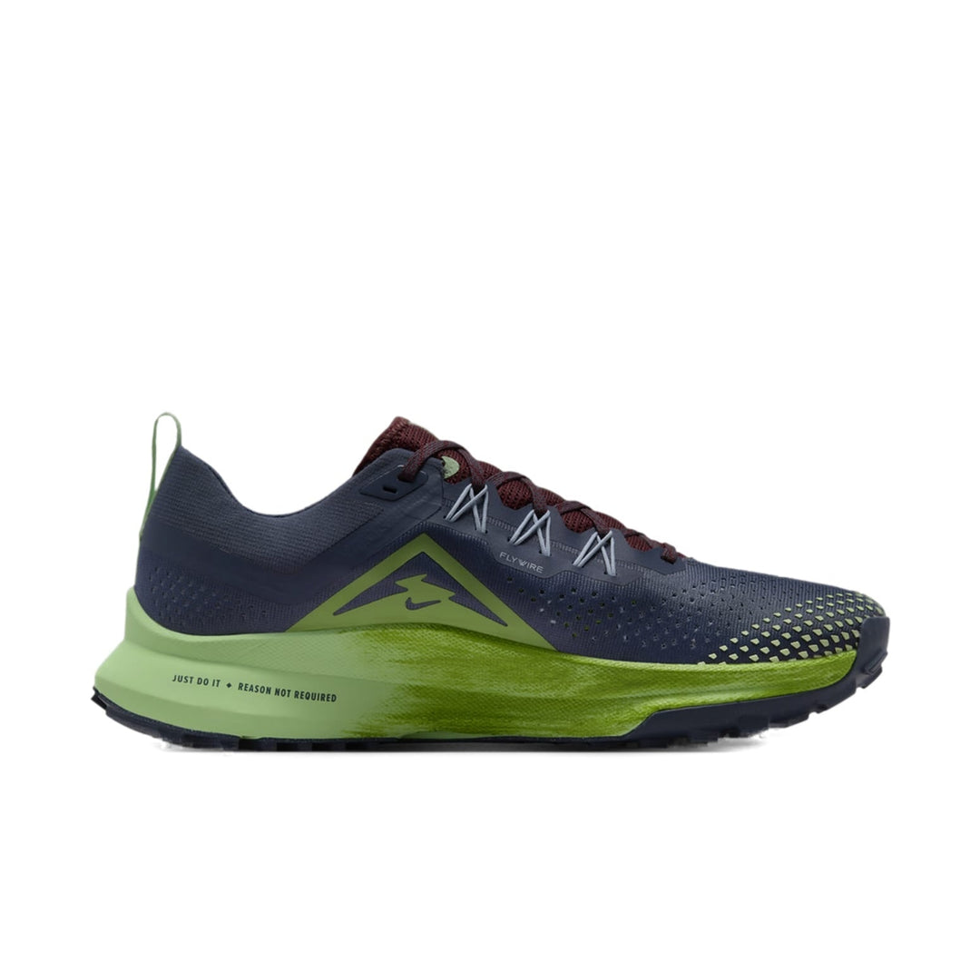NIKE REACT PEGASUS TRAIL 4 THUNDER BLUE CHLOROPHYLL VAPOR GREEN LIGHT ARMORY BLUE