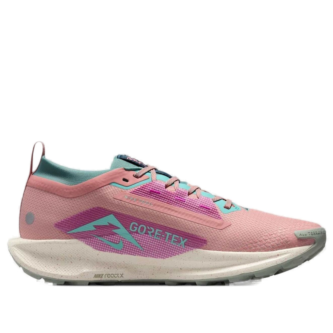 NIKE REACT PEGASUS TRAIL 5 GORE-TEX RED STARDUST GREEN FROST