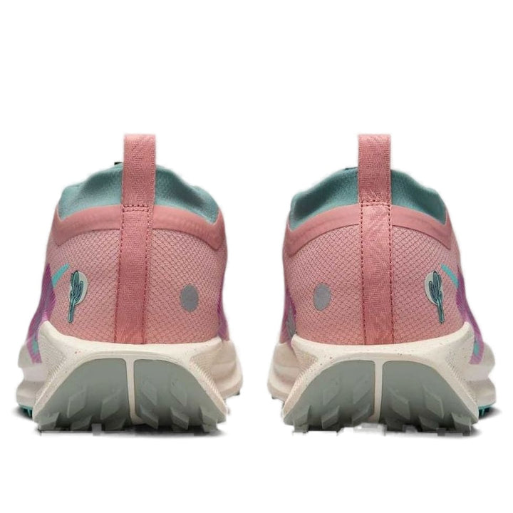 NIKE REACT PEGASUS TRAIL 5 GORE-TEX RED STARDUST GREEN FROST