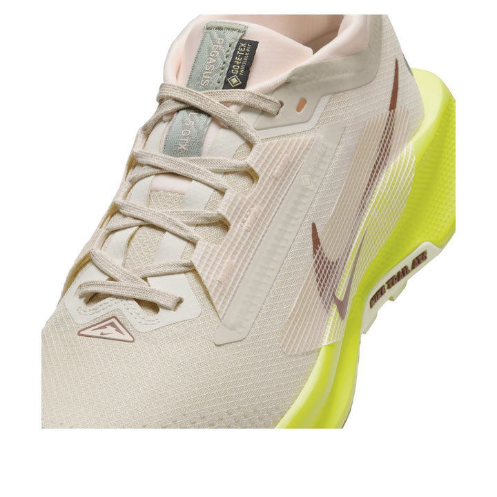 NIKE REACT PEGASUS TRAIL 5 GORE-TEX SANDDRIFT LIFE LIME WOMENS