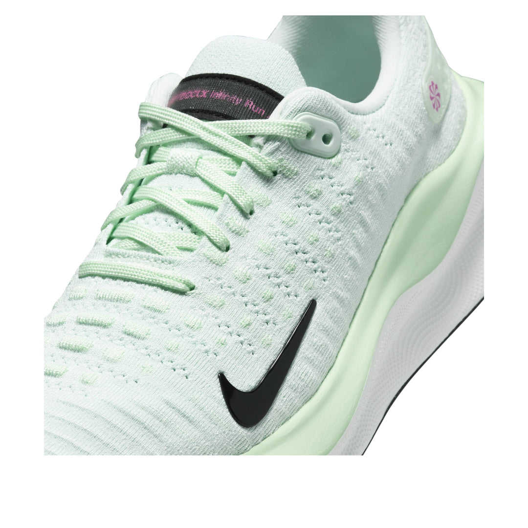 NIKE REACTX INFINITY RUN 4 BARELY GREEN WOMENS