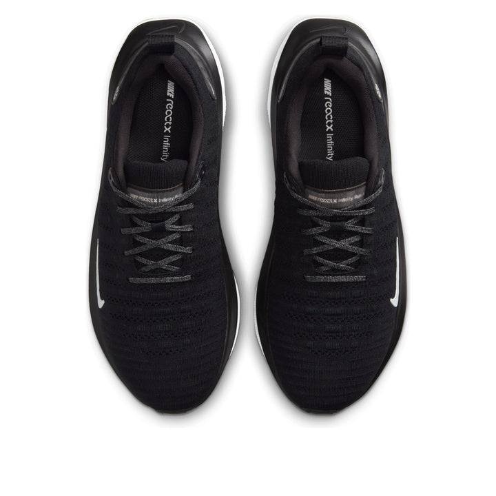 NIKE REACTX INFINITY RUN 4 BLACK WHITE