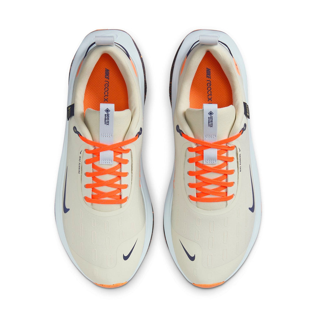 NIKE REACTX INFINITY RUN 4 GORE-TEX SEA GLASS TOTAL ORANGE