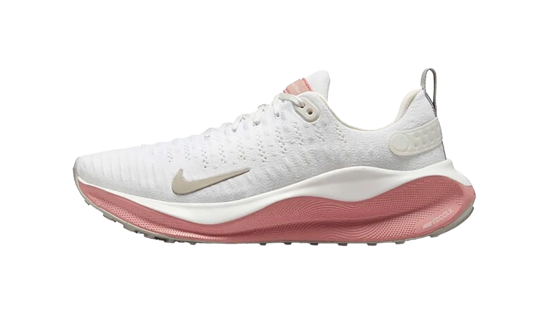 NIKE REACTX INFINITY RUN 4 WHITE RED STARDUST WOMENS