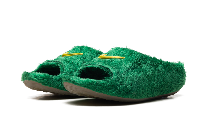 NIKE REACTX REJUVEN8 SLIDE .SWOOSH TOUCH GRASS KELLY GREEN