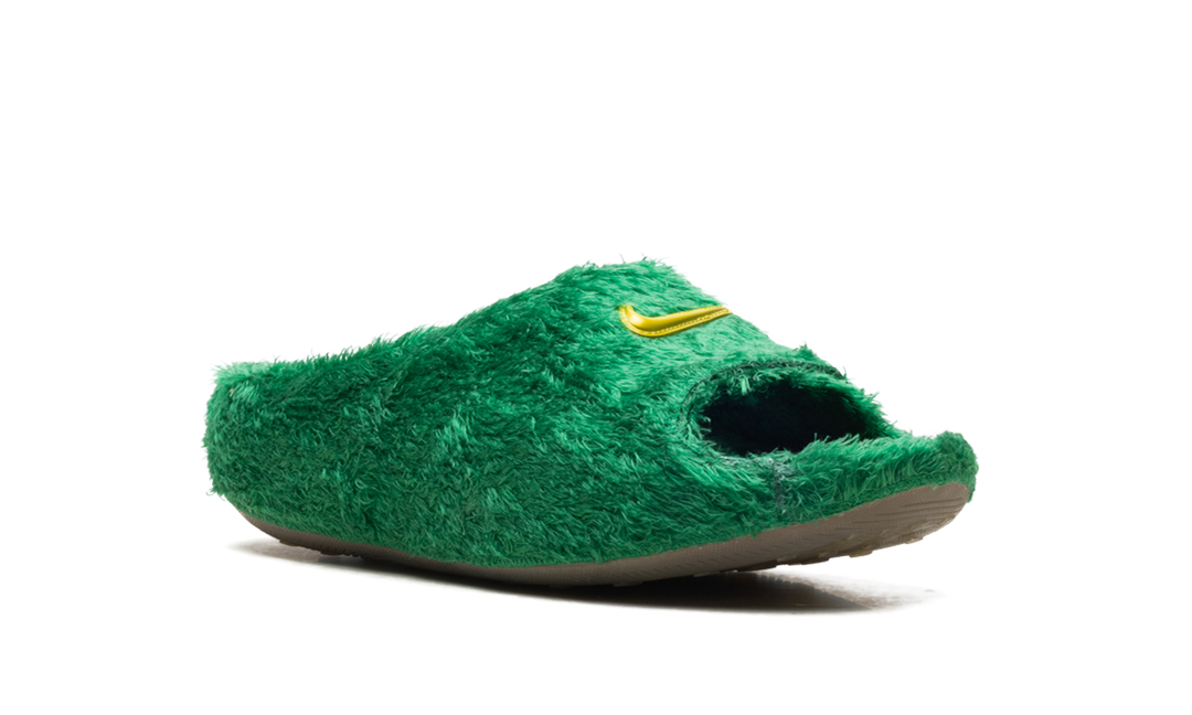 NIKE REACTX REJUVEN8 SLIDE .SWOOSH TOUCH GRASS KELLY GREEN