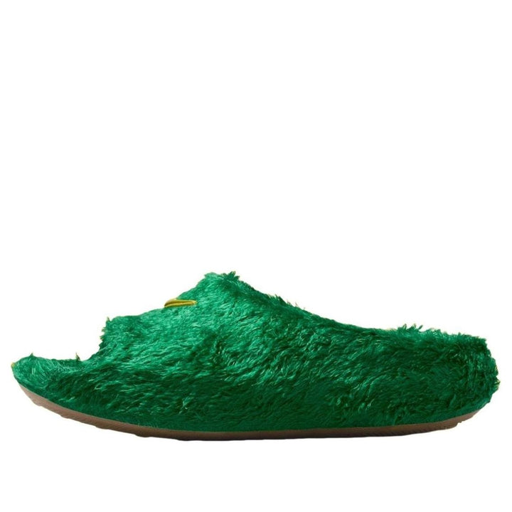 NIKE REACTX REJUVEN8 SLIDE .SWOOSH TOUCH GRASS KELLY GREEN