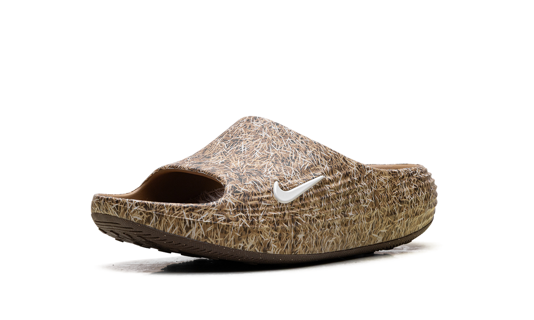 NIKE REACTX REJUVEN8 SLIDE .SWOOSH TOUCH GRASS WHEAT