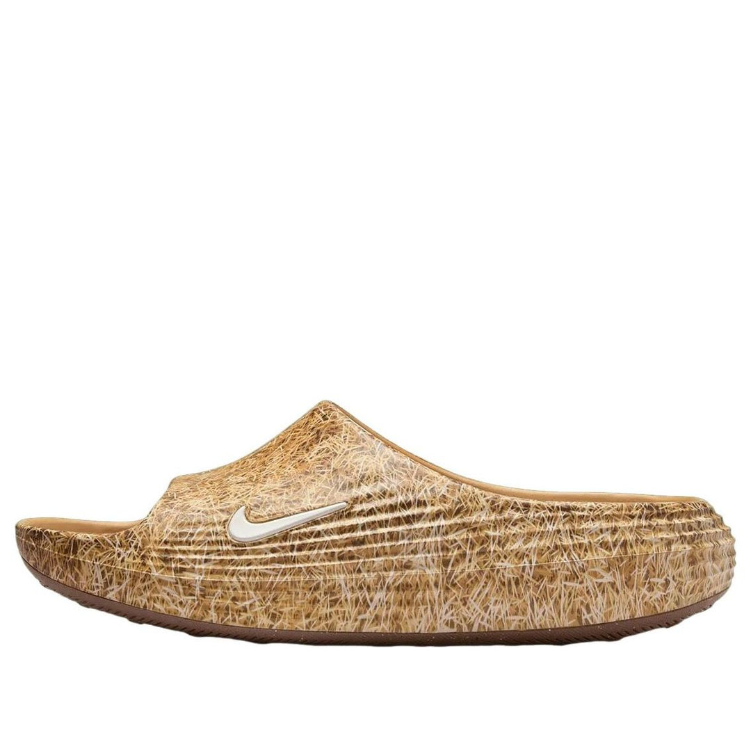 NIKE REACTX REJUVEN8 SLIDE .SWOOSH TOUCH GRASS WHEAT
