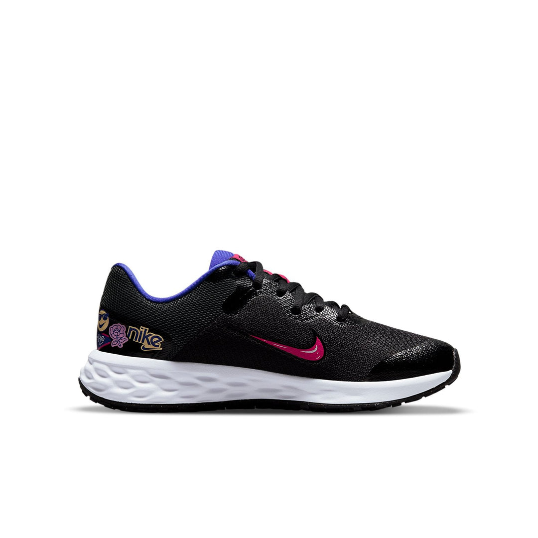 NIKE REVOLUTION 6 SE BLACK PINK GS