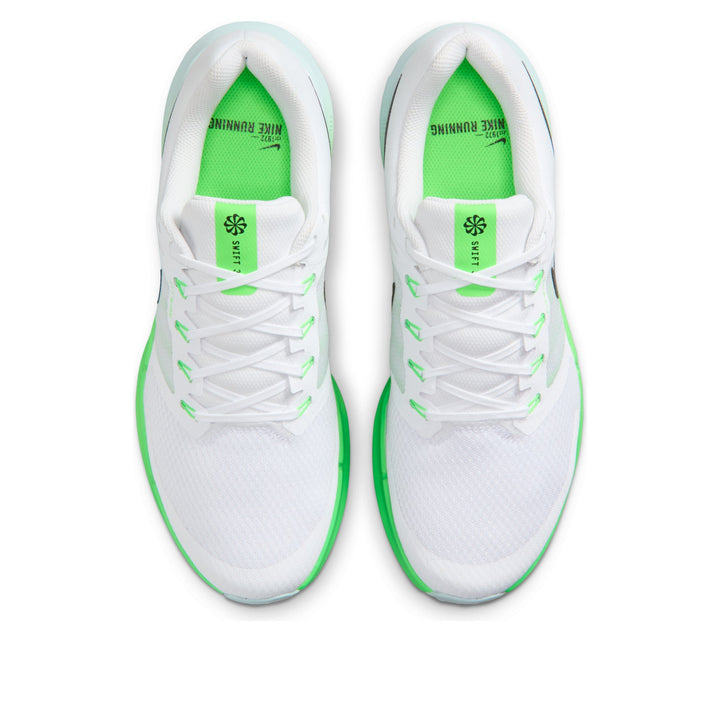 NIKE RUN SWIFT 3 WHITE GLACIER BLUE BLACK