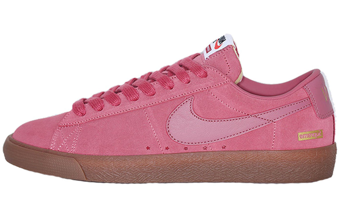 NIKE SB BLAZER LOW GT X SUPREME DESERT BLOOM — Stock 
