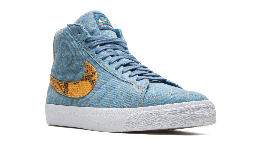NIKE SB BLAZER MID X SUPREME DENIM BLUE