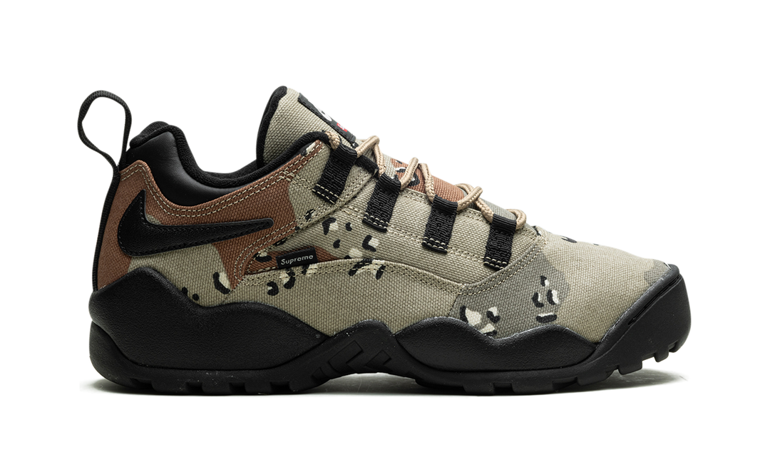 NIKE SB DARWIN LOW SUPREME DESERT CAMO — Stock 