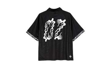 NIKE SB DRI-FIT JACQUARD SKATE TOP BLACK/BLACK/WHITE — Stock