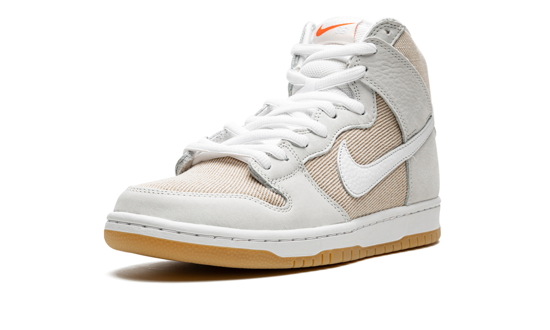 NIKE SB DUNK HIGH PRO ISO ORANGE LABEL UNBLEACHED NATURAL