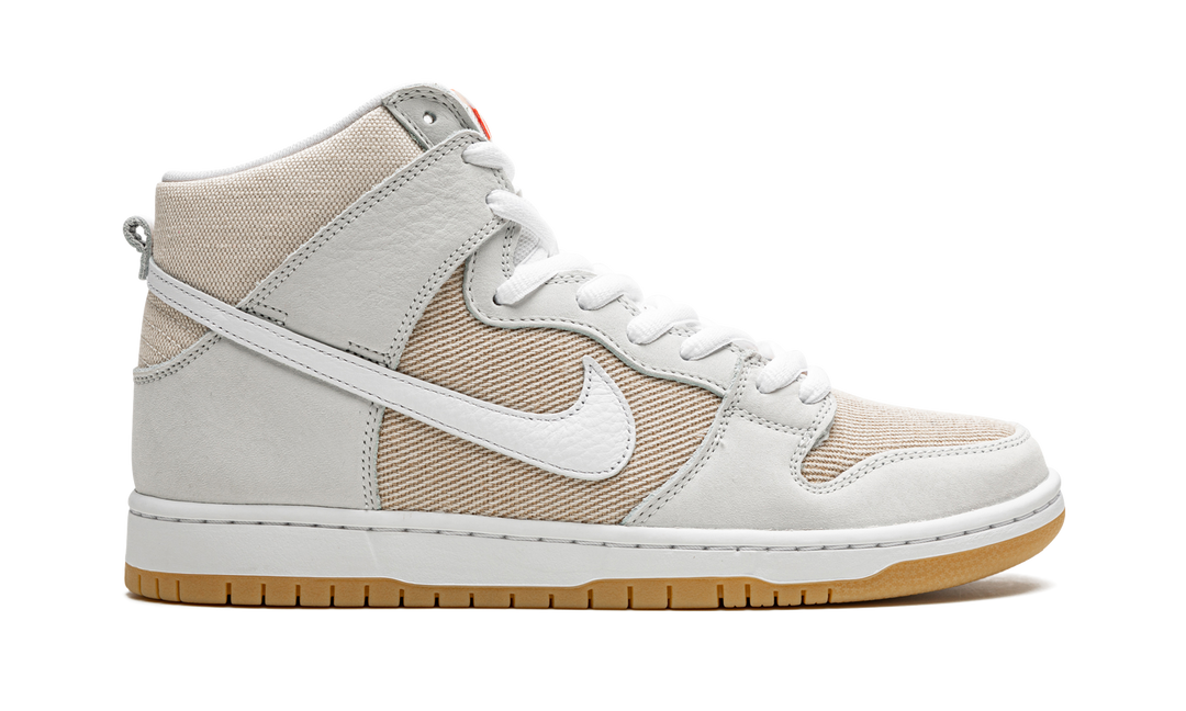 NIKE SB DUNK HIGH PRO ISO ORANGE LABEL UNBLEACHED NATURAL