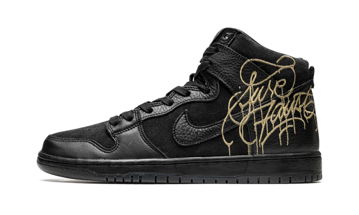 NIKE SB DUNK HIGH X FAUST BLACK GOLD