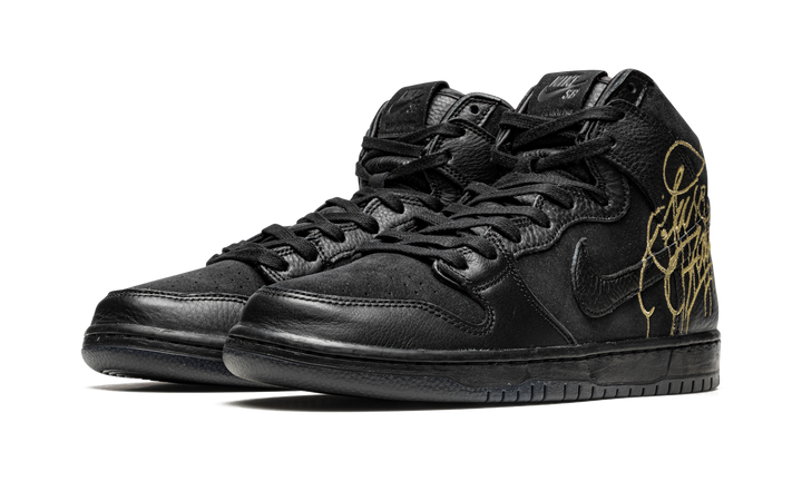 NIKE SB DUNK HIGH X FAUST BLACK GOLD