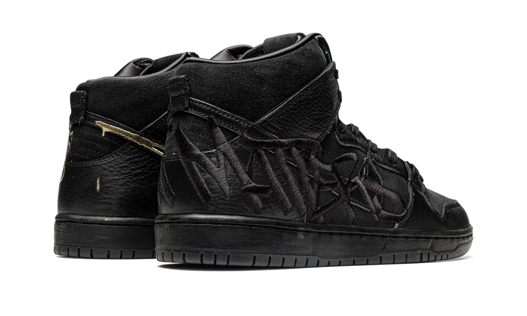 NIKE SB DUNK HIGH X FAUST BLACK GOLD