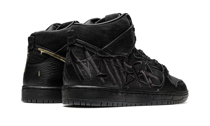 NIKE SB DUNK HIGH X FAUST BLACK GOLD