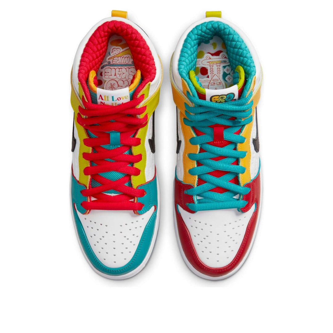 NIKE SB DUNK HIGH X FROSKATE ALL LOVE NO HATE