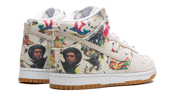 NIKE SB DUNK HIGH X SUPREME RAMMELLZEE — Stock