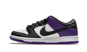 NIKE SB DUNK LOW COURT PURPLE — Stock