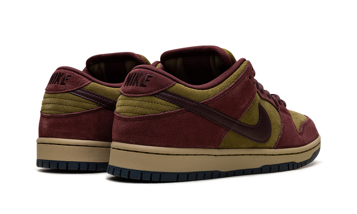 NIKE SB DUNK LOW DARK TEAM RED OLIVE FLAK